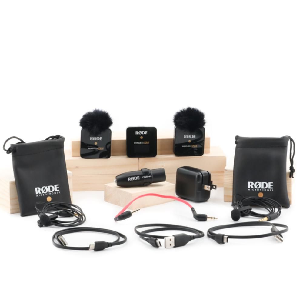 Rent a Rode Wireless GO II Mic/Recorder Kit - BorrowLenses.com